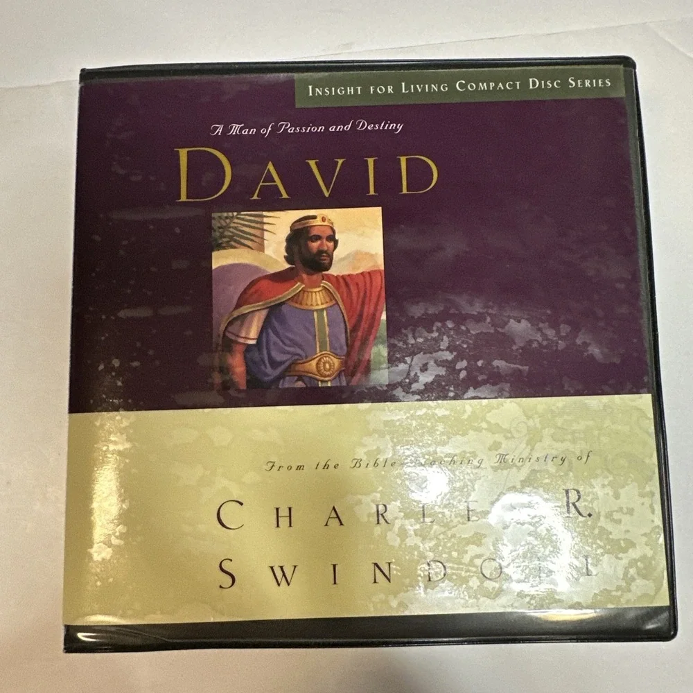David-Volume #1-A Man Of Passion and Destiny 12 CD Set Charles R. Swindoll